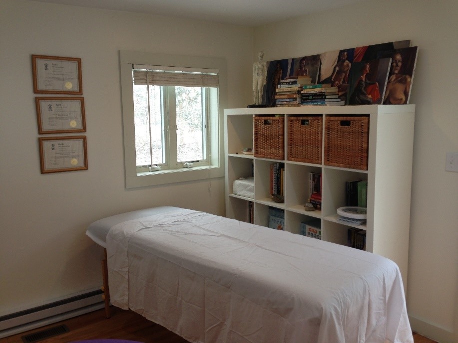 Reiki Room at the Cottage Studio